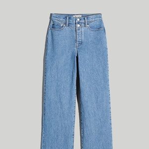 The Perfect Vintage Wide Leg Jean, Button Fly Edition